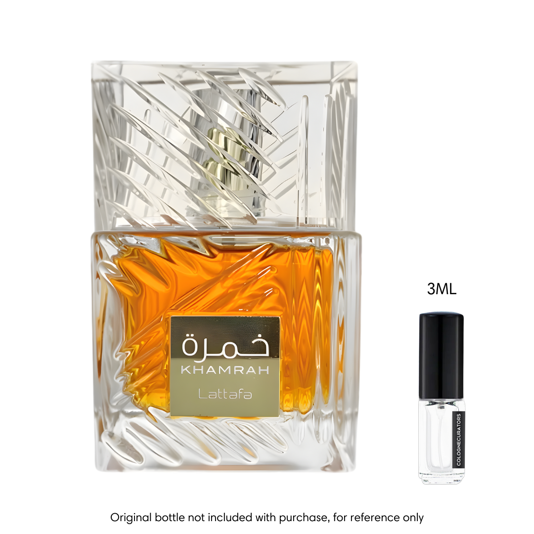 Khamrah EDP Fragrance Sample by Lattafa – colognecurators