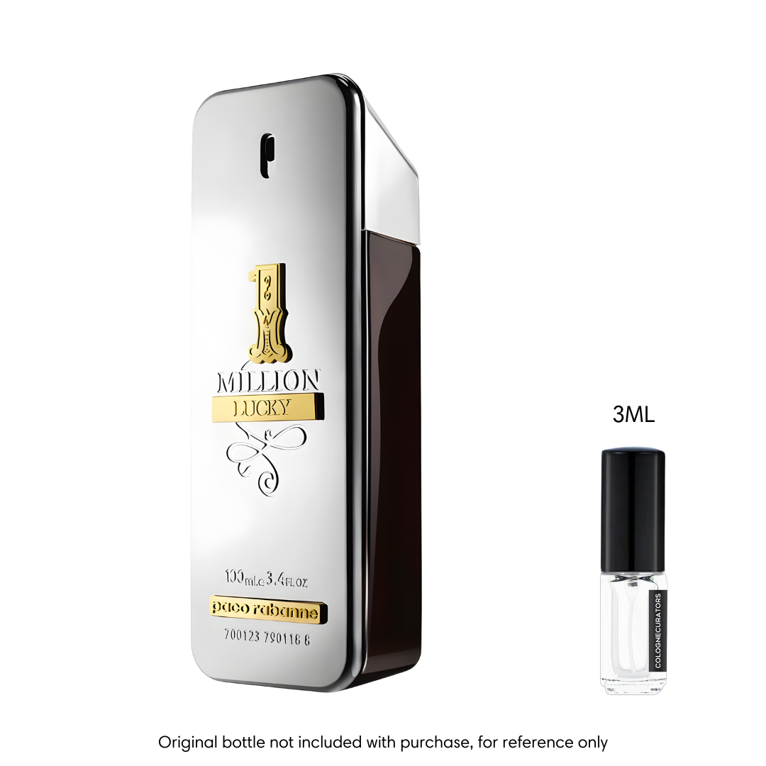 1 Million Lucky EDT Fragrance Sample by Paco Rabanne – colognecurators