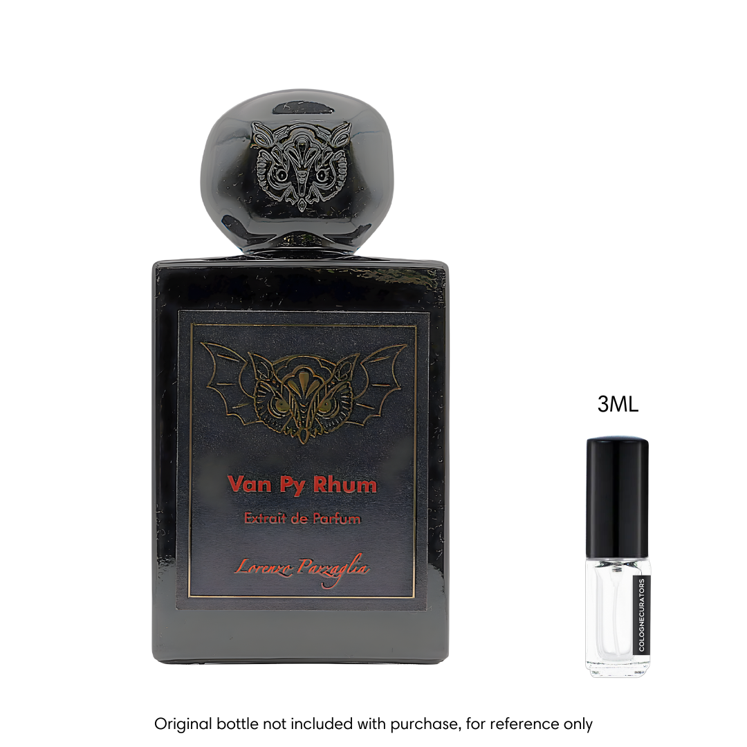 Van Py Rum Extrait Fragrance Sample by Lorenzo Pazzaglia