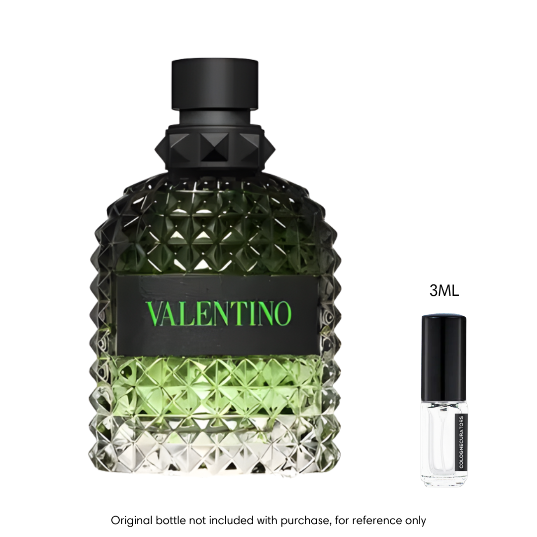 Uomo Born In Roma Green Stravaganza EDT Fragrance Sample by
