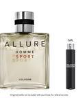 SAMPLE - Chanel Allure Homme Sport Cologne EDT