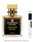 SAMPLE - Fragrance Du Bois Oud Noir EDP Intense