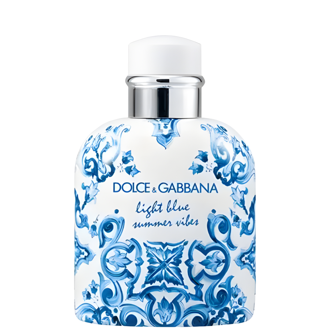 Light Blue Pour Homme Summer Vibes EDT Fragrance Sample by Dolce