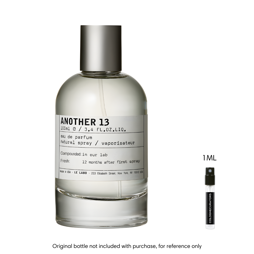 ANOTHER 13 オードパルファム 15m Another 13 EDP Fragrance Sample by Le Labo – colognecurators
