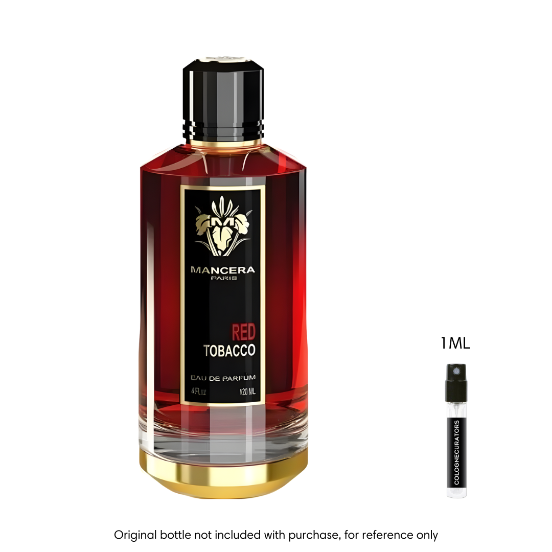 Red Tobacco EDP Fragrance Sample by Mancera – colognecurators