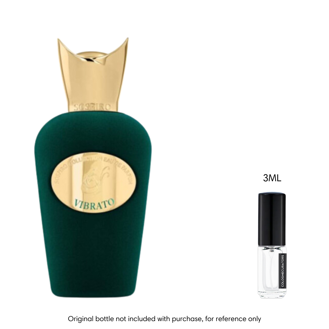 Vibrato EDP Fragrance Sample by Sospiro – colognecurators