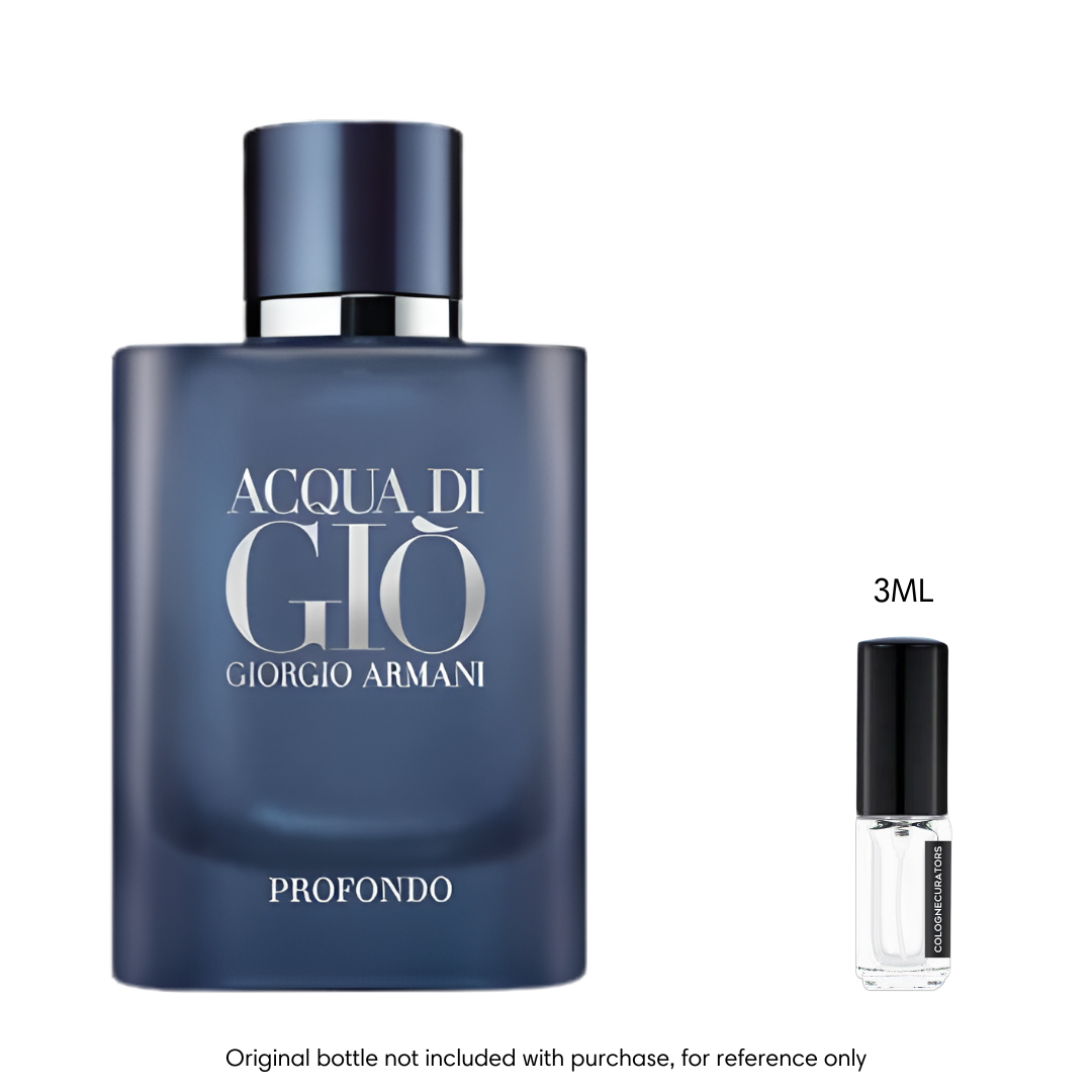 Acqua Di Gio Profondo EDP Fragrance Sample by Giorgio Armani