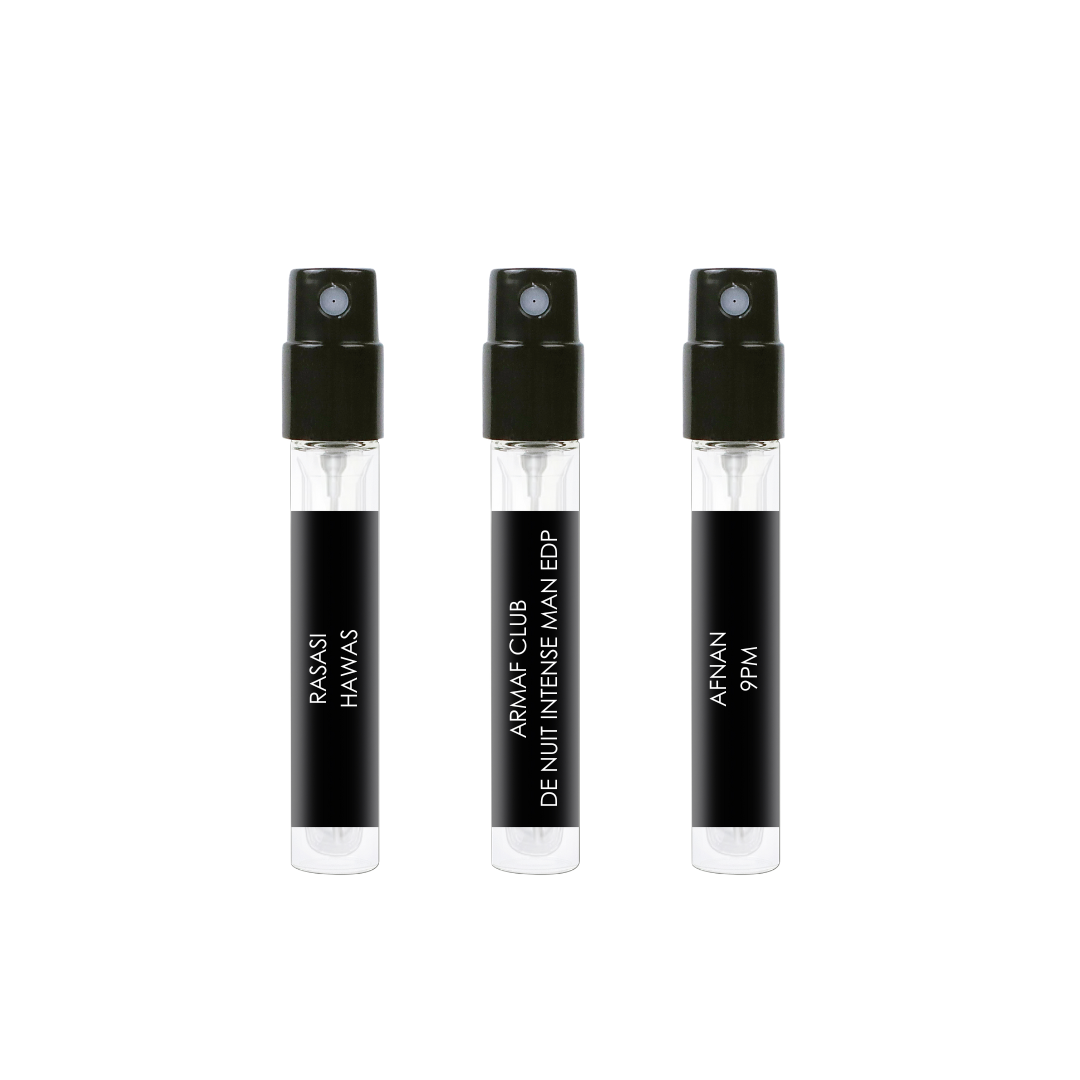 Tiktok Cologne Sampler Set - 3 x 1mL Sample