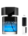 SAMPLE - Yves Saint Laurent La Nuit De L'homme Bleu Electrique EDT Intense