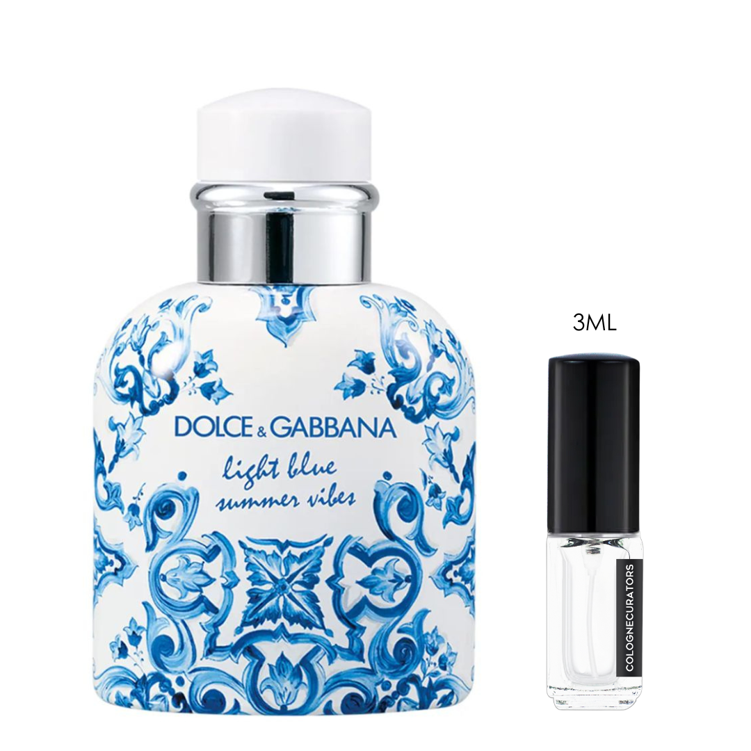 SAMPLE Dolce Gabbana Light Blue Pour Homme Summer Vibes EDT