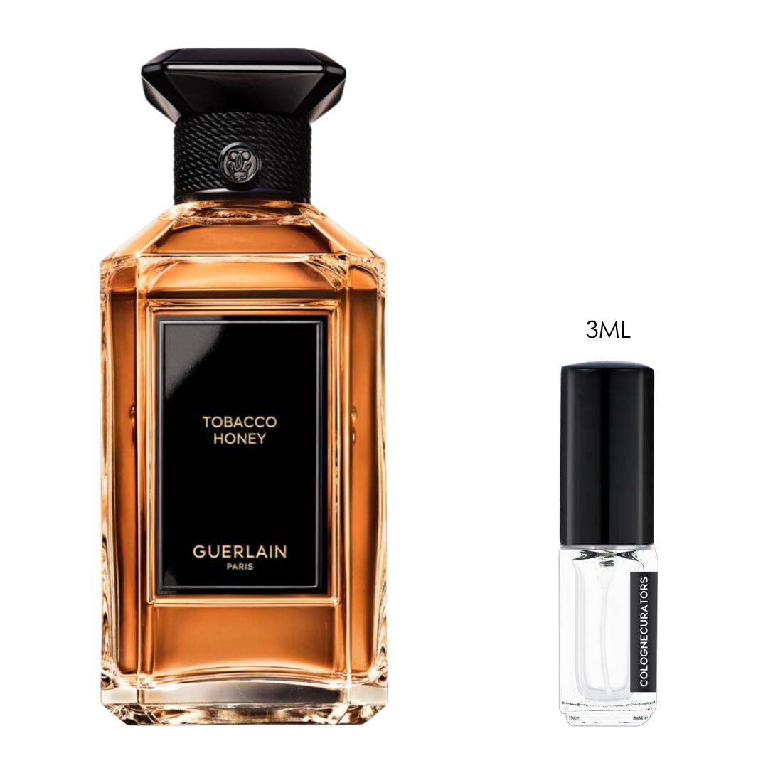 guerlain perfumes tobacco honey Eau de Parfum Amberiya unveiling its most beautiful facets when touched by honey Guerlain L'Art & La Matiere