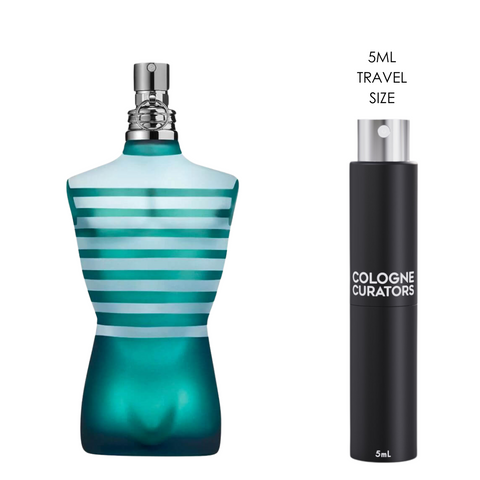 Le male EDT Fragrance Samples by Jean Paul Gaultier 3ml Glass Spray 45 Sprays