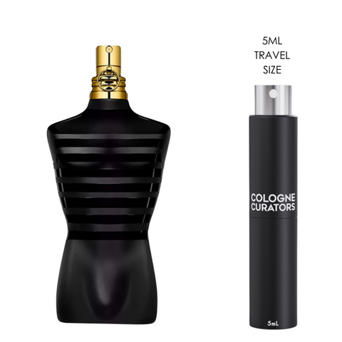 Le male Le Parfum EDP Intense Fragrance Sample by Jean Paul Gaultier 3ml Glass Spray 45 Sprays