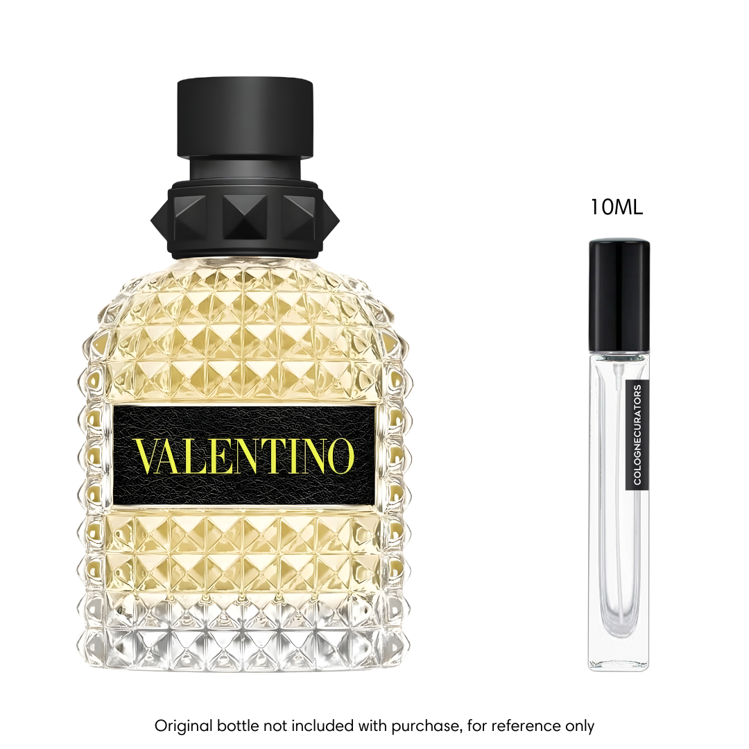 Uomo Born In Roma Yellow Dream EDT Fragrance Sample by Valentino