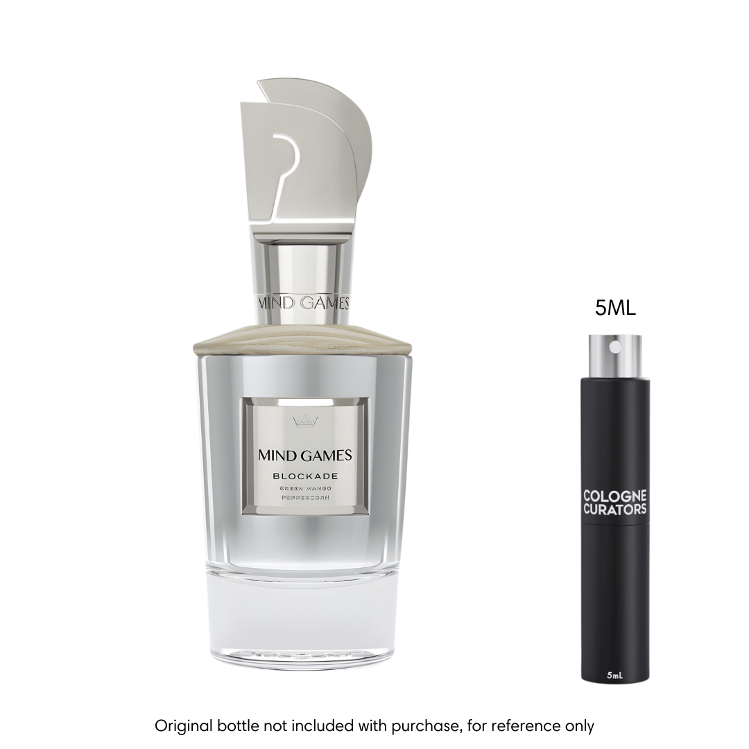 Mind Games Blockade Fragrance Sample – colognecurators