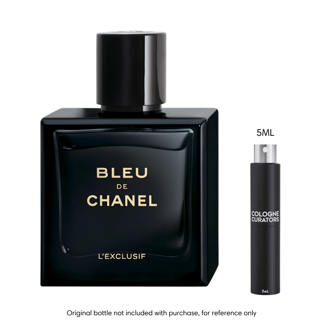 Bleu de Chanel L'Exclusif Fragrance Sample by Chanel – colognecurators Bleu de Chanel L'Exclusif Fragrance Sample by Chanel – colognecurators