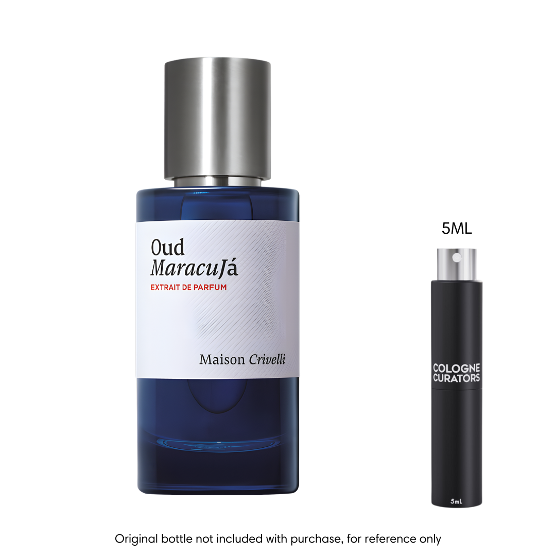 Oud Maracuja Extrait De Parfum Fragrance Sample by Maison Crivelli