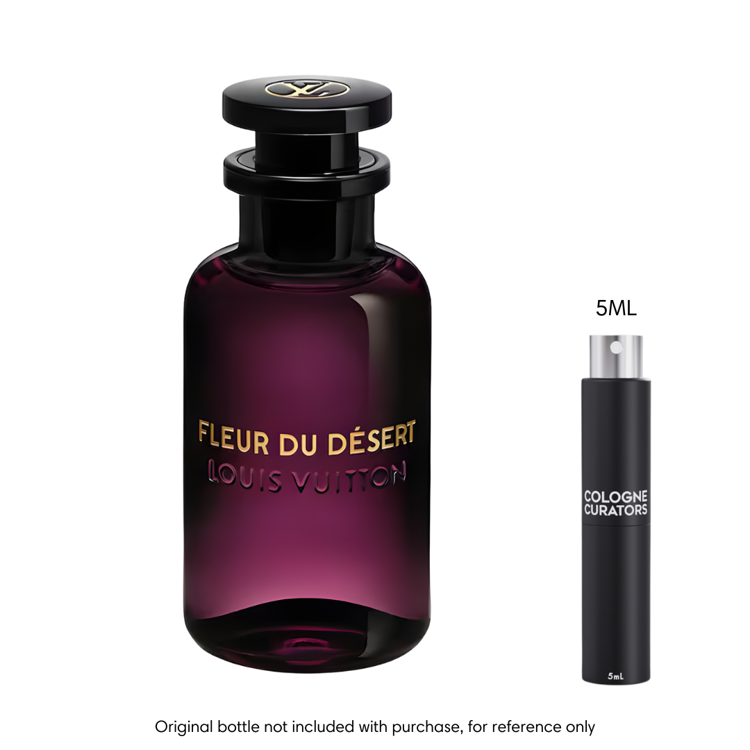 FLEUR DU DÉSERT100ml LOUIS VUITTON Fleur Du Desert EDP Fragrance Sample by Louis Vuitton