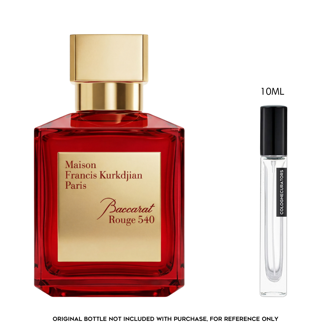 Baccarat Rouge 540 Extrait De Parfum Fragrance Sample by Maison