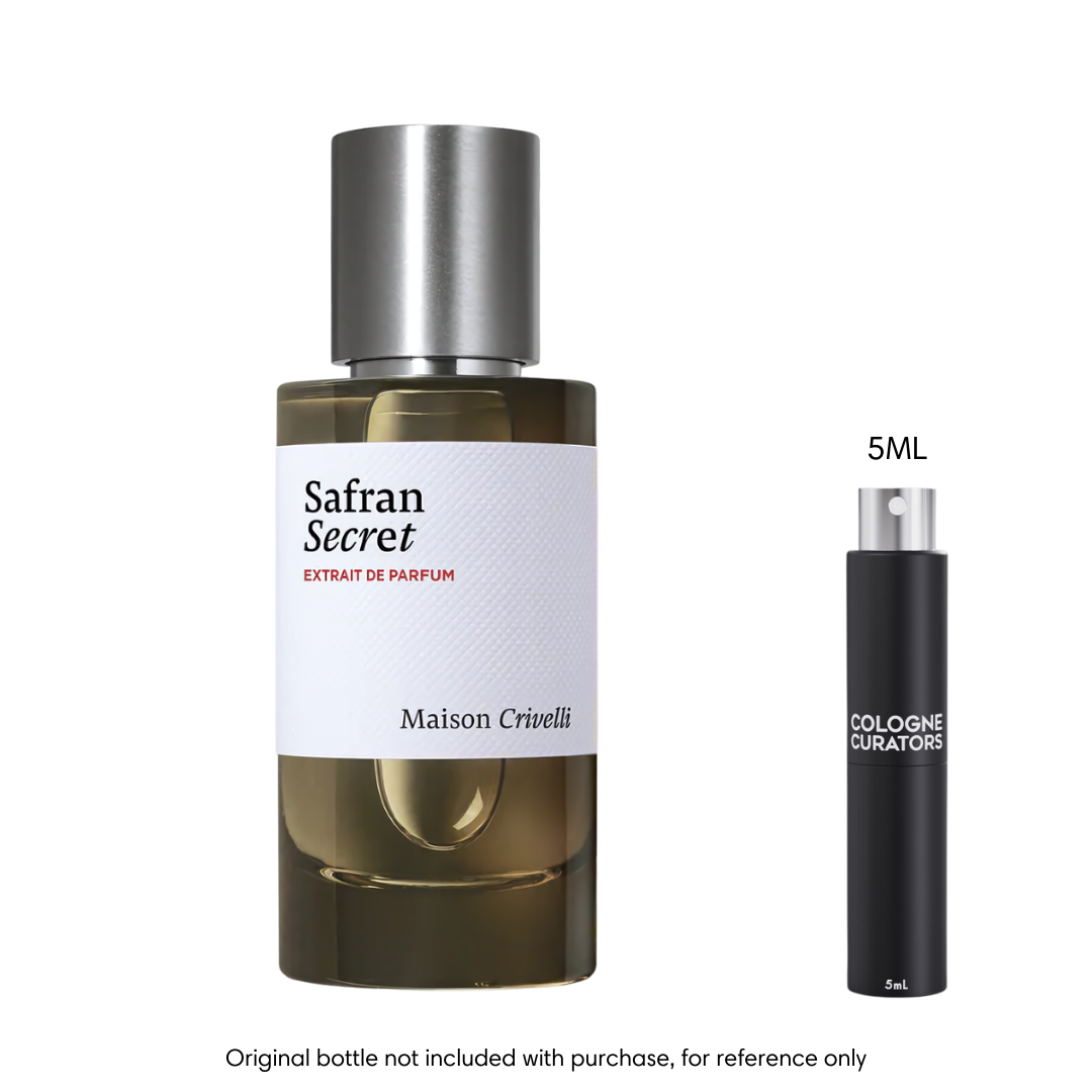 Maison Crivelli Safran Secret Extrait – colognecurators