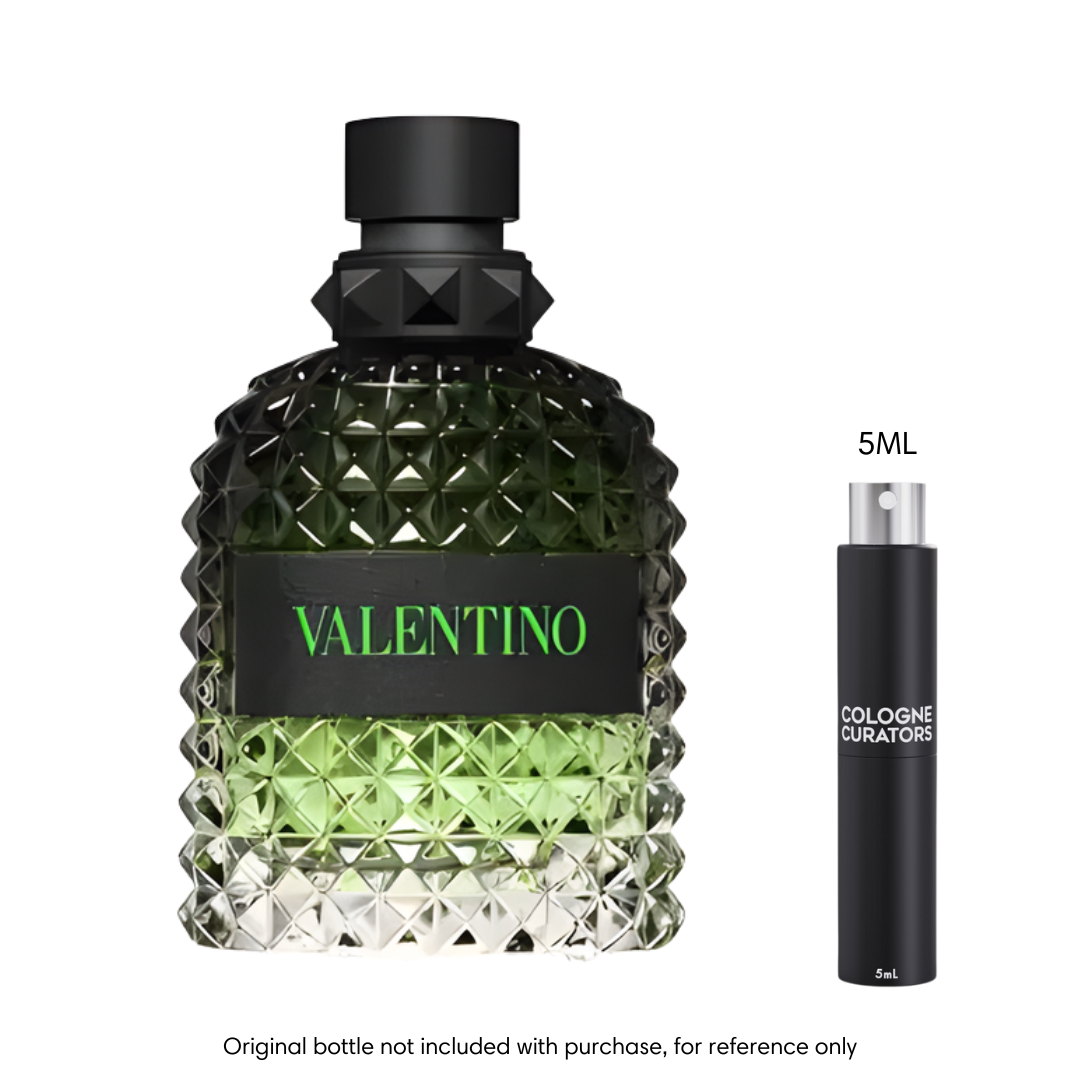 Uomo Born In Roma Green Stravaganza EDT Fragrance Sample by