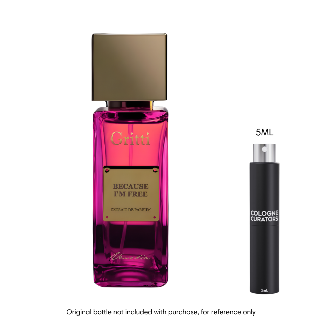 SAMPLE - Gritti Because I'm Free Extrait