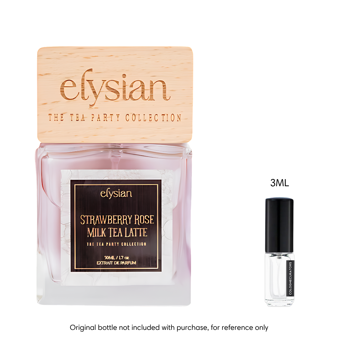 Elysian Strawberry Rose Milk Tea Latte Extrait