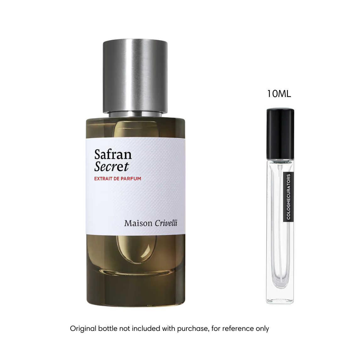 Safran Secret Fragrance Sample by Maison Crivelli – colognecurators
