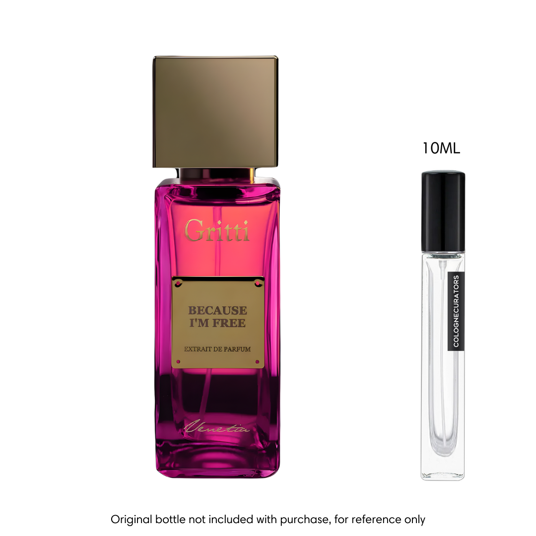 SAMPLE - Gritti Because I'm Free Extrait