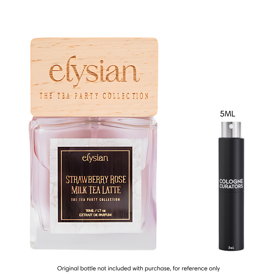Elysian Strawberry Rose Milk Tea Latte Extrait