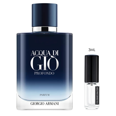 Acqua Di Gio Profondo Parfum Fragrance Sample by Giorgio Armani