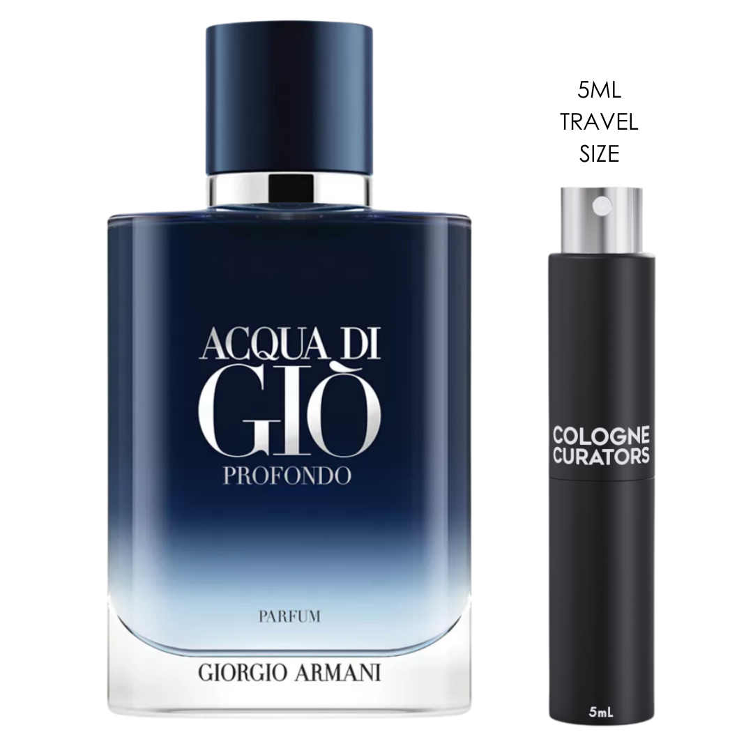 Acqua Di Gio Profondo Parfum Fragrance Sample by Giorgio Armani