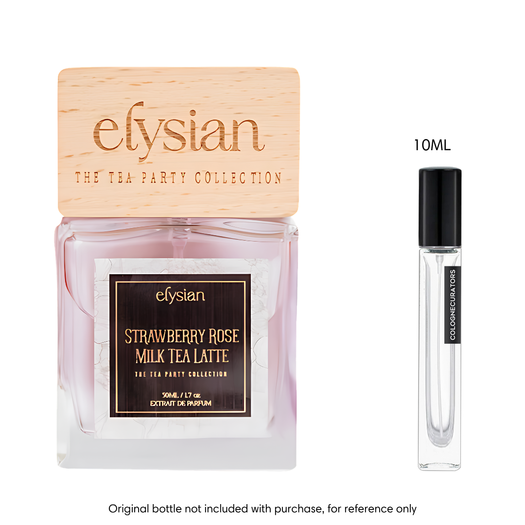 Elysian Strawberry Rose Milk Tea Latte Extrait