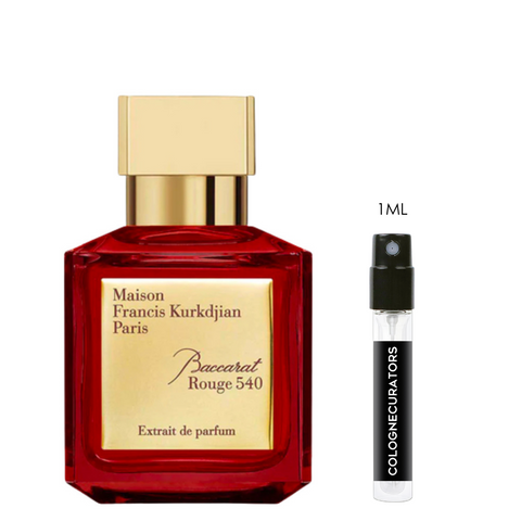 Maison Francis Kurkdjian Baccarat Rouge 540 Extrait De Parfum 1mL Sample