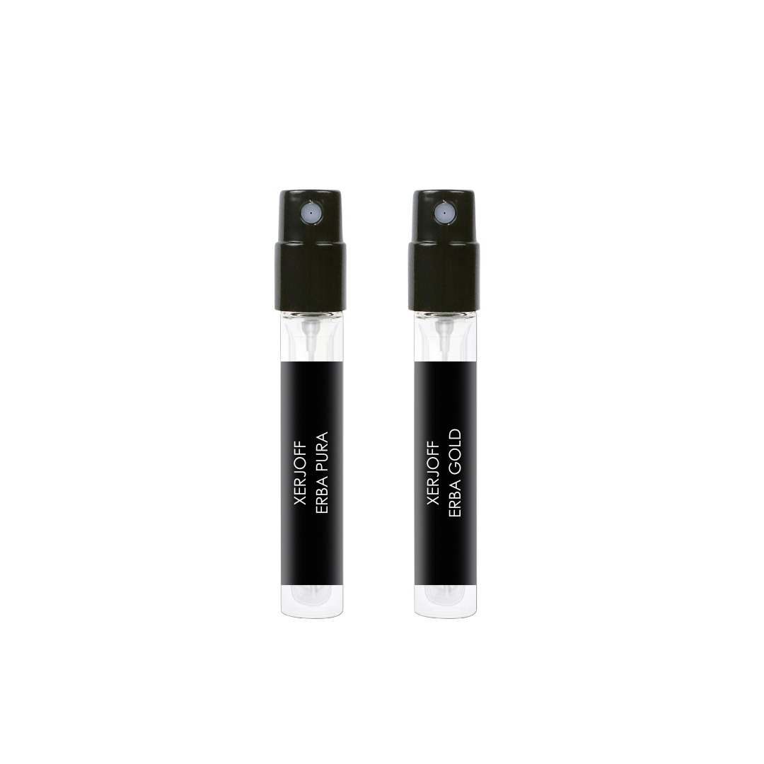 Xerjoff Erba Pura &amp; Erba Gold Sample Pack