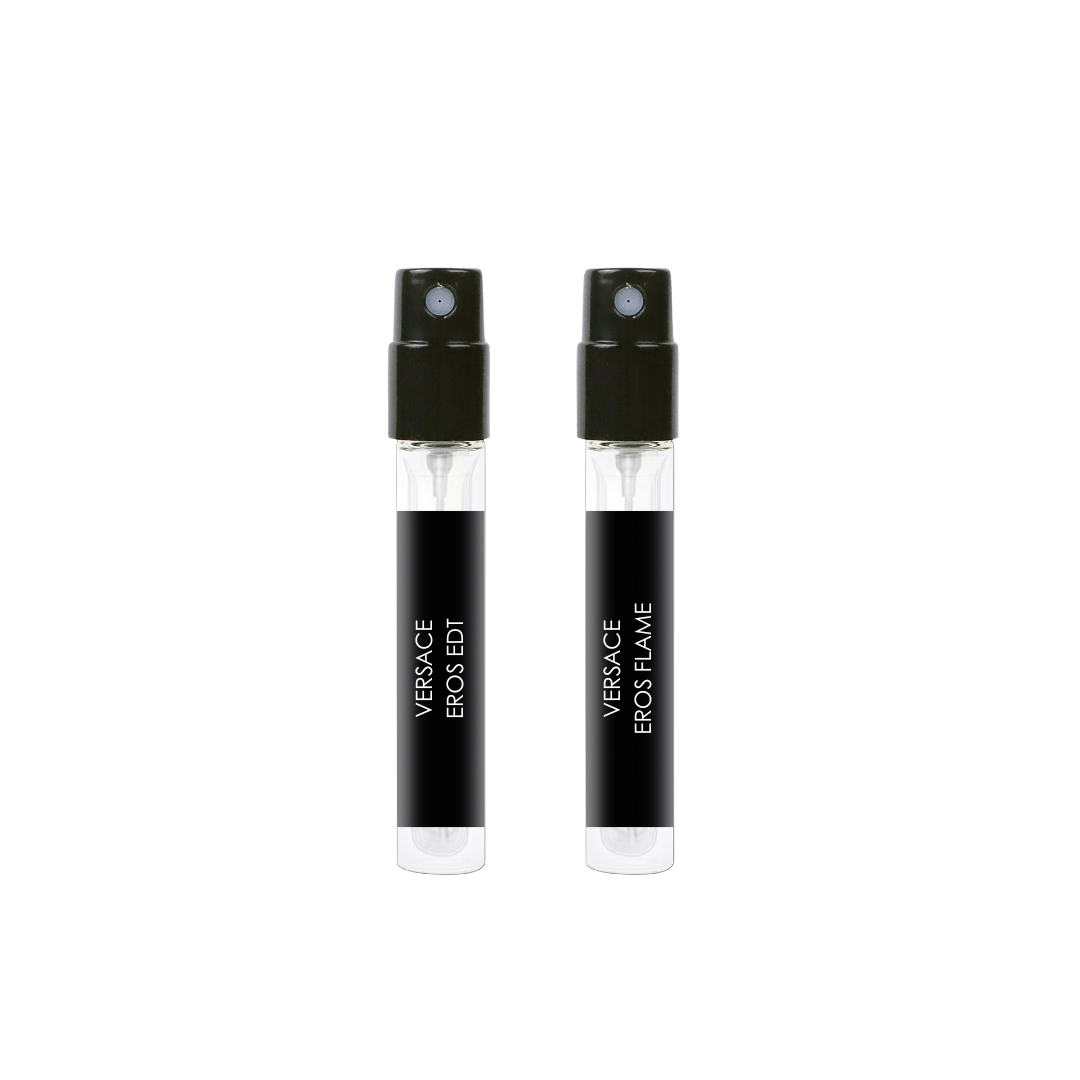 Versace Eros and Eros Flame 1mL Sample Pack