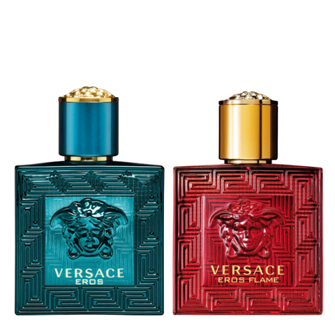 Versace Eros and Eros Flame Sample Pack