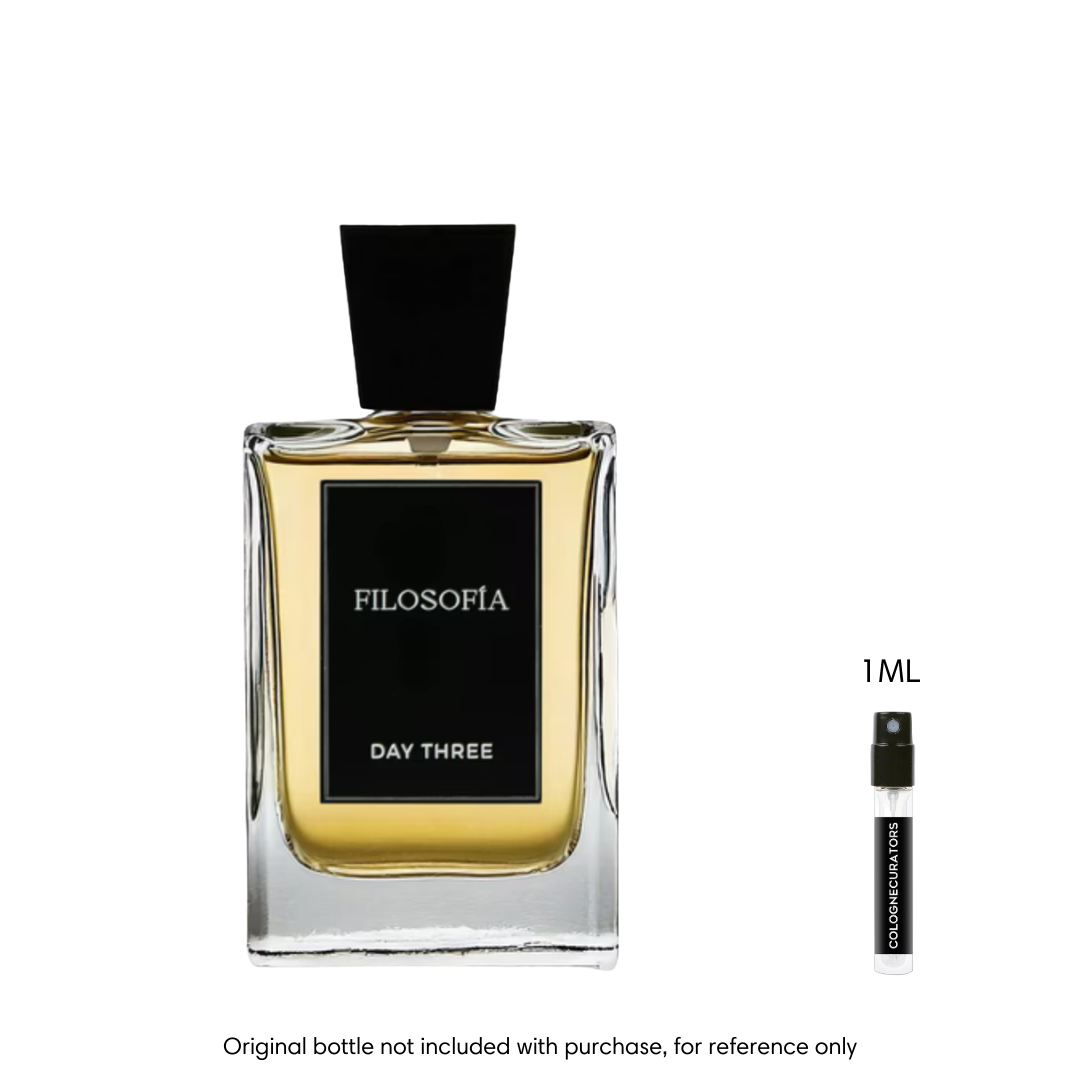 SAMPLE - Day Three Fragrances Filosofia Extrait