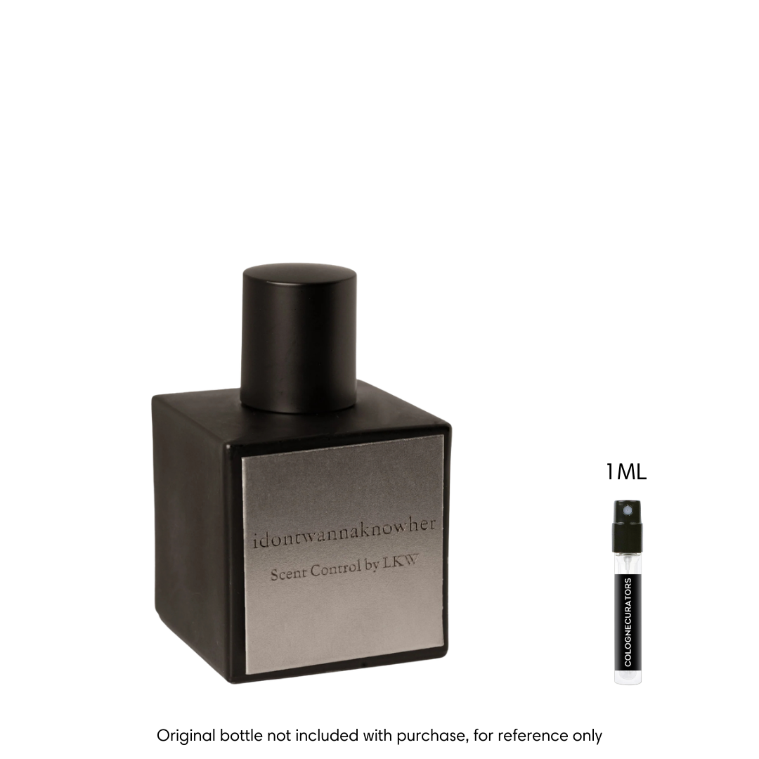 SAMPLE - Scent Control by LKW idontwannaknowher EDP