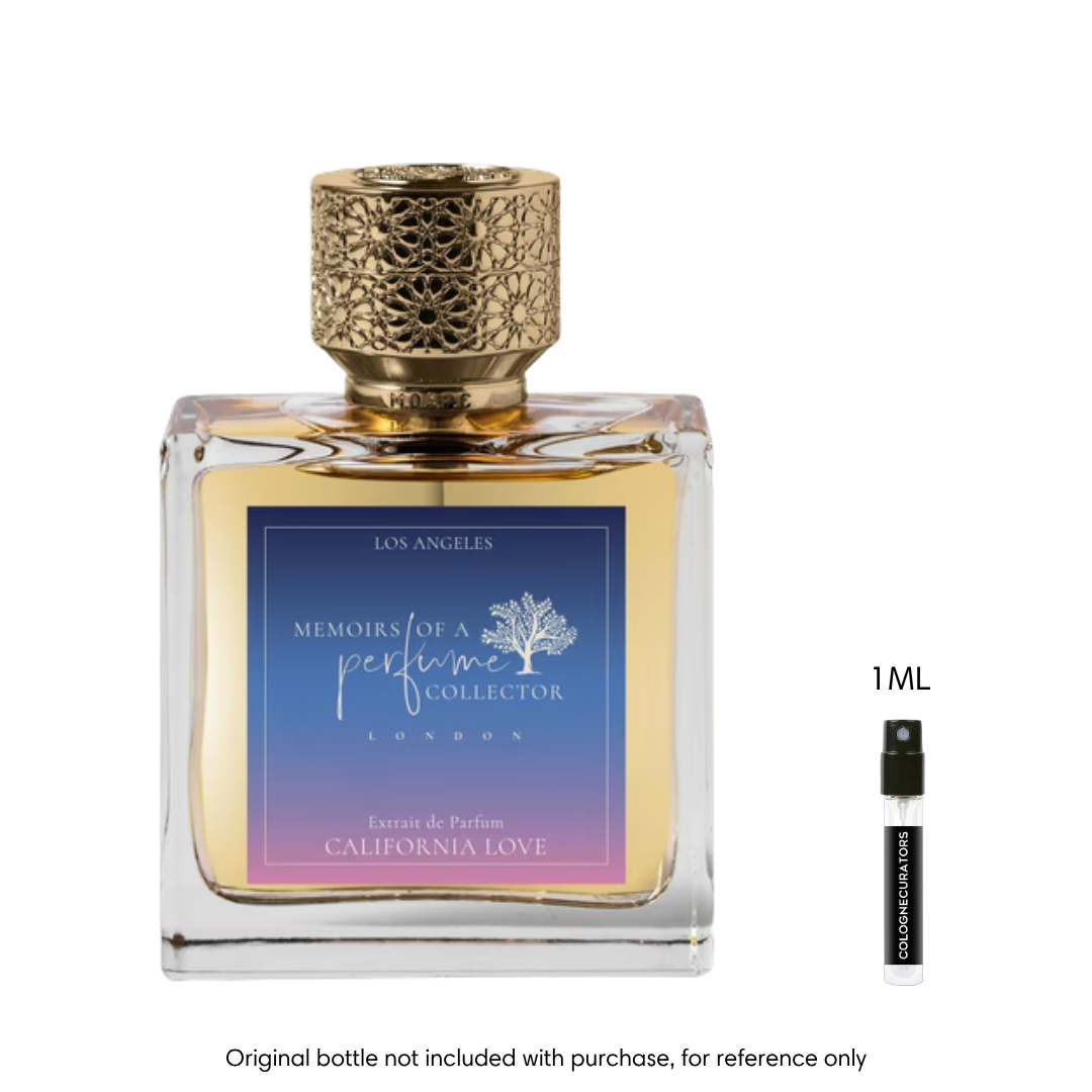 SAMPLE - Memoirs Of A Perfume Collector California Love Extrait