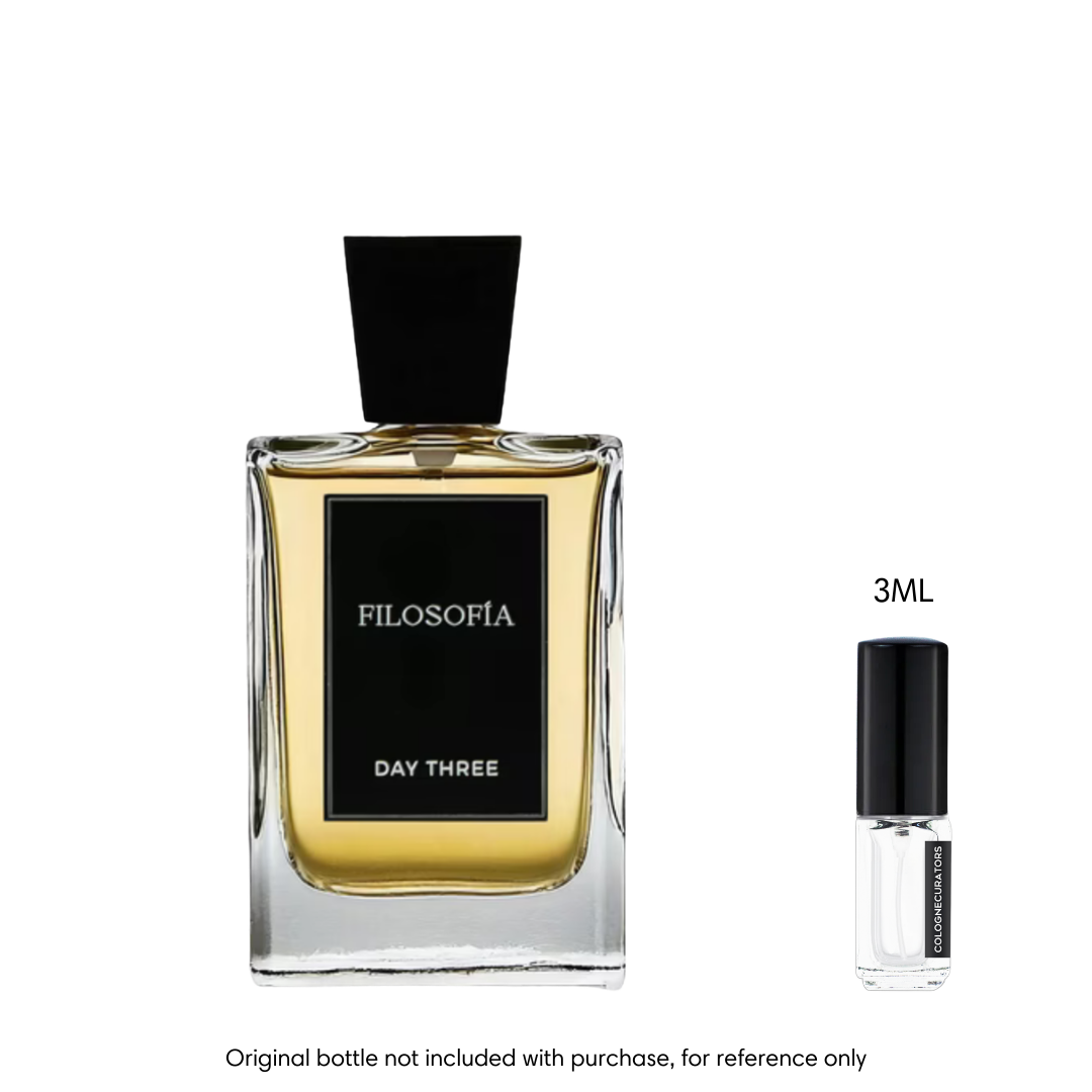 SAMPLE - Day Three Fragrances Filosofia Extrait