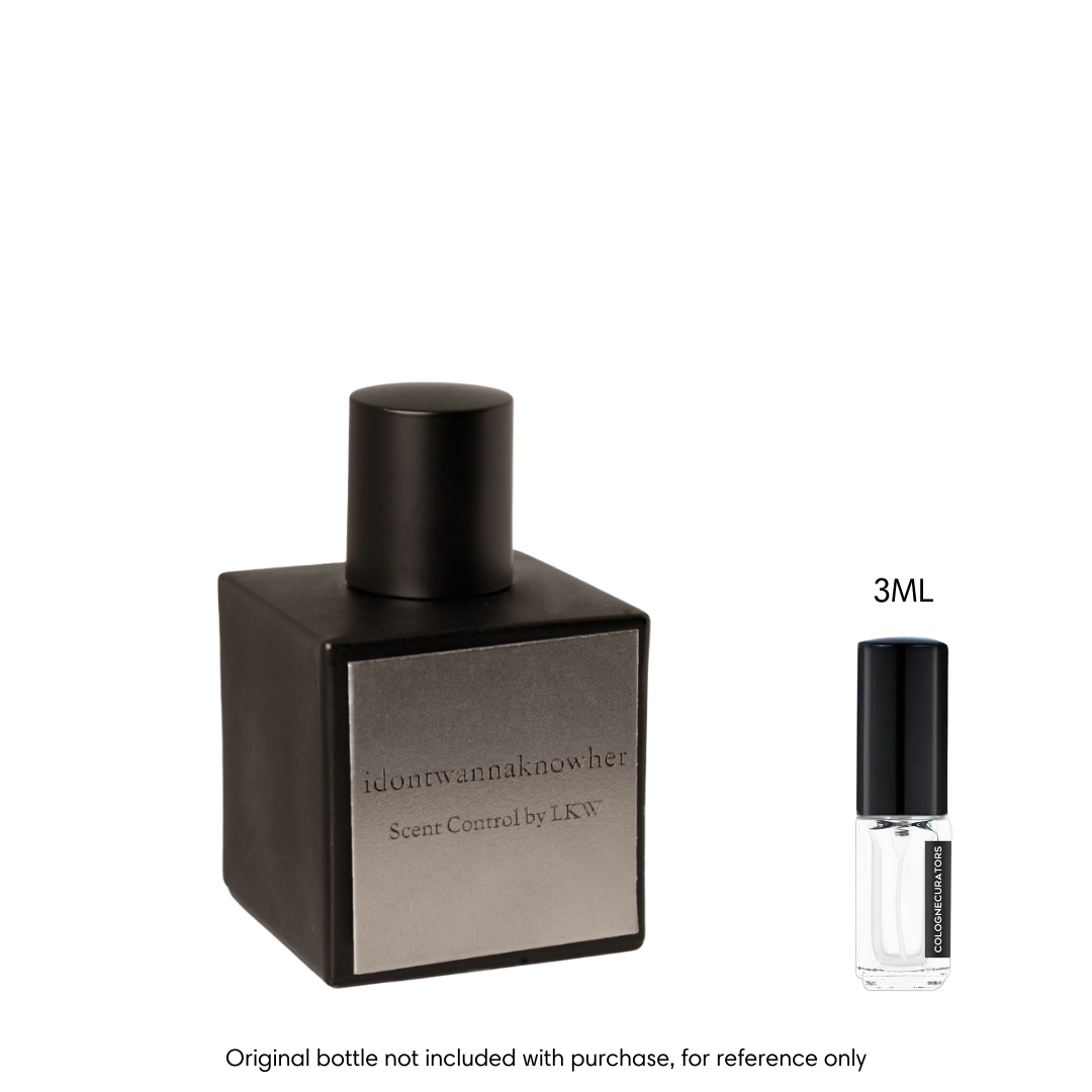 SAMPLE - Scent Control by LKW idontwannaknowher EDP