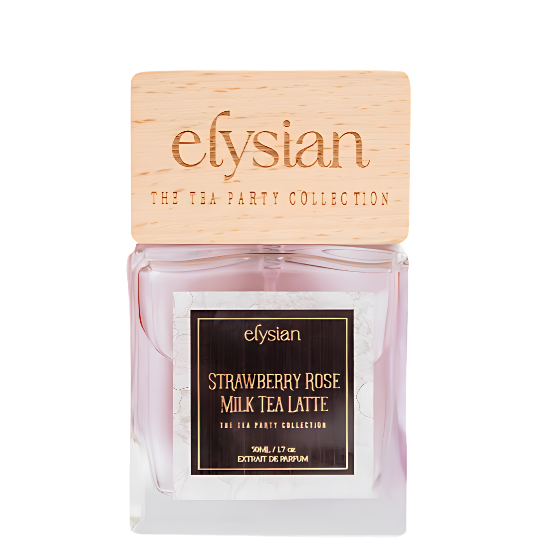 Elysian Strawberry Rose Milk Tea Latte Extrait