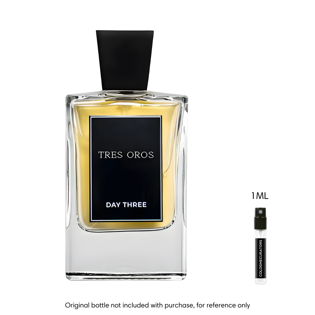 SAMPLE - Day Three Fragrances Tres Oros Extrait