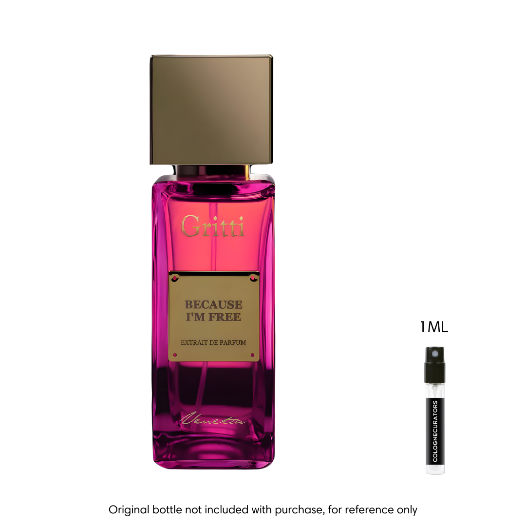 SAMPLE - Gritti Because I'm Free Extrait