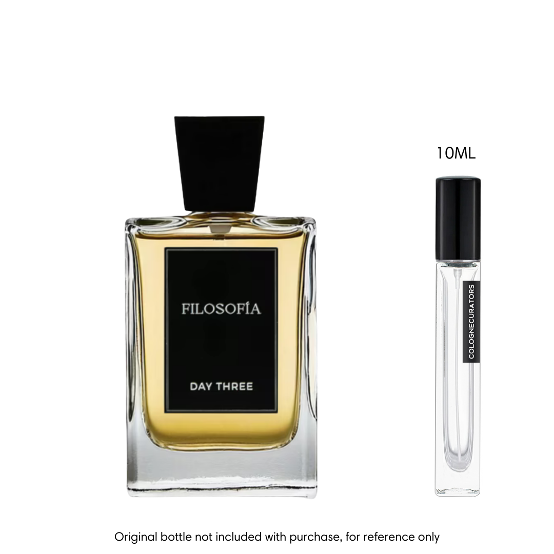 SAMPLE - Day Three Fragrances Filosofia Extrait