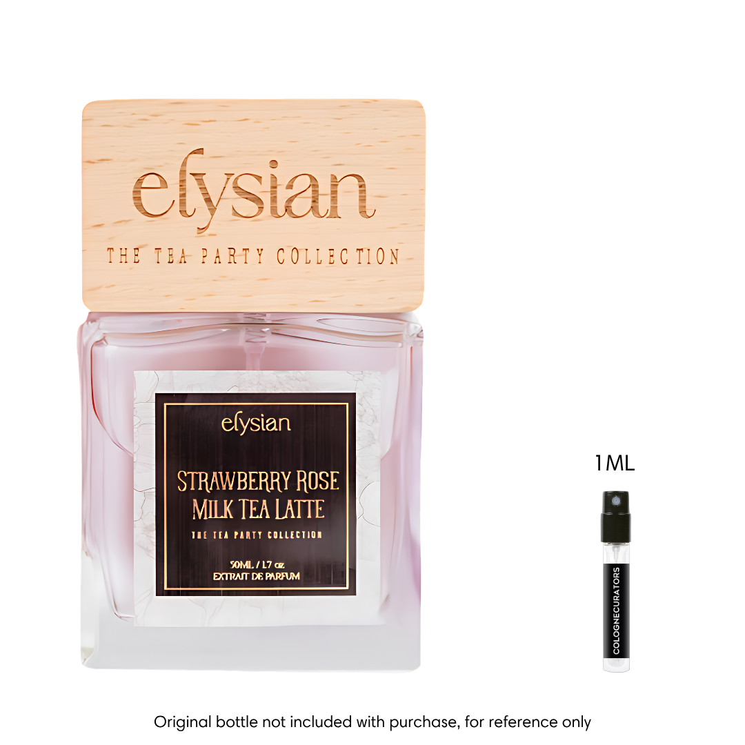 Elysian Strawberry Rose Milk Tea Latte Extrait