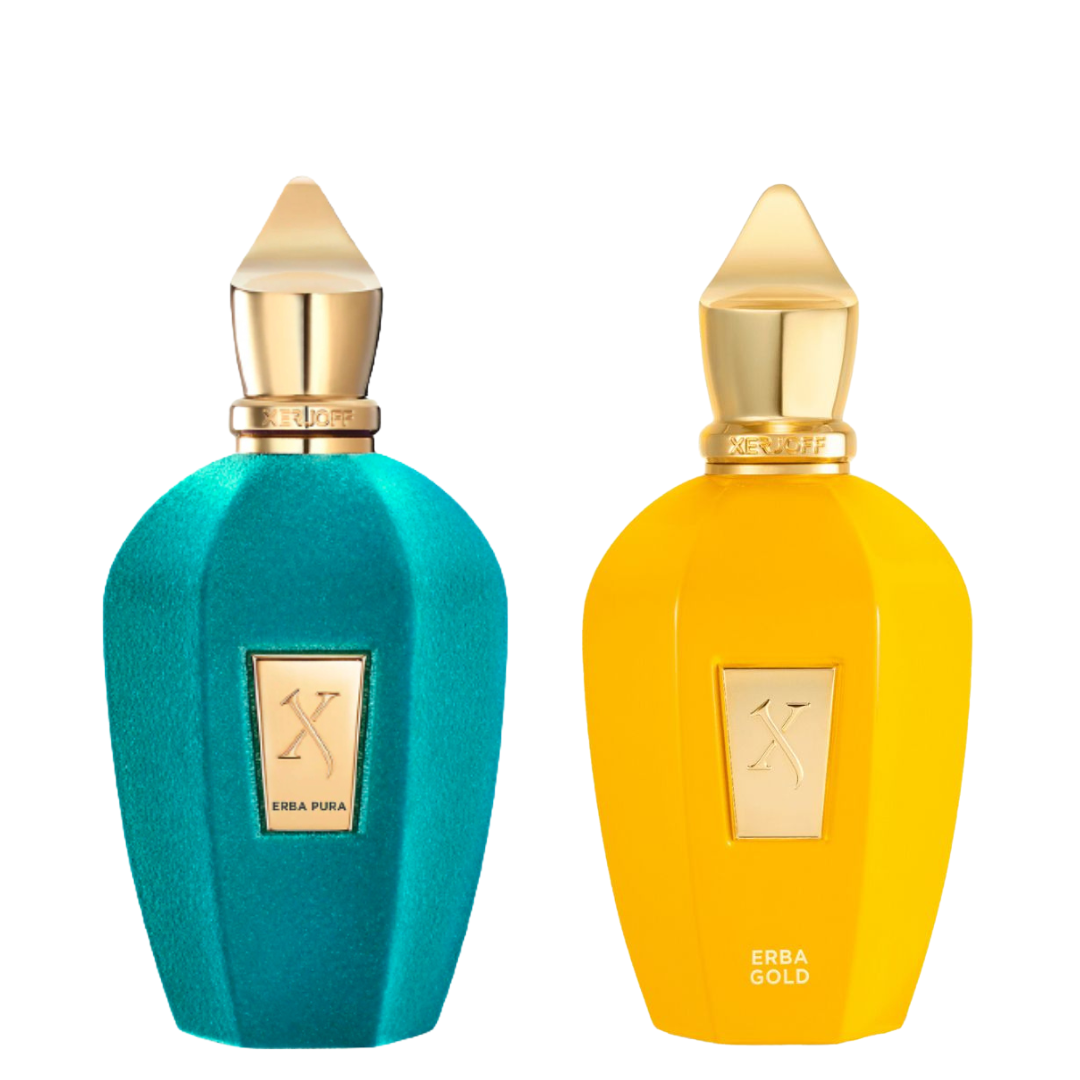 Xerjoff Erba Pura &amp; Erba Gold Sample Pack