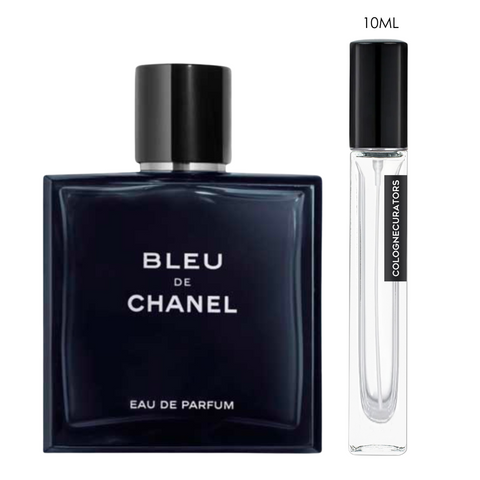 Bleu de Chanel EDP Fragrance Sample by Chanel 10ml Glass Spray 150 Sprays