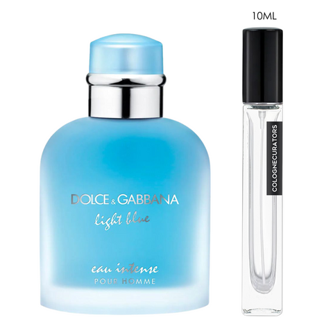 Light Blue Eau Intense Pour Homme EDP Fragrance Sample by Dolce and Gabbana